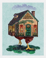 Baba Yaga Art Print