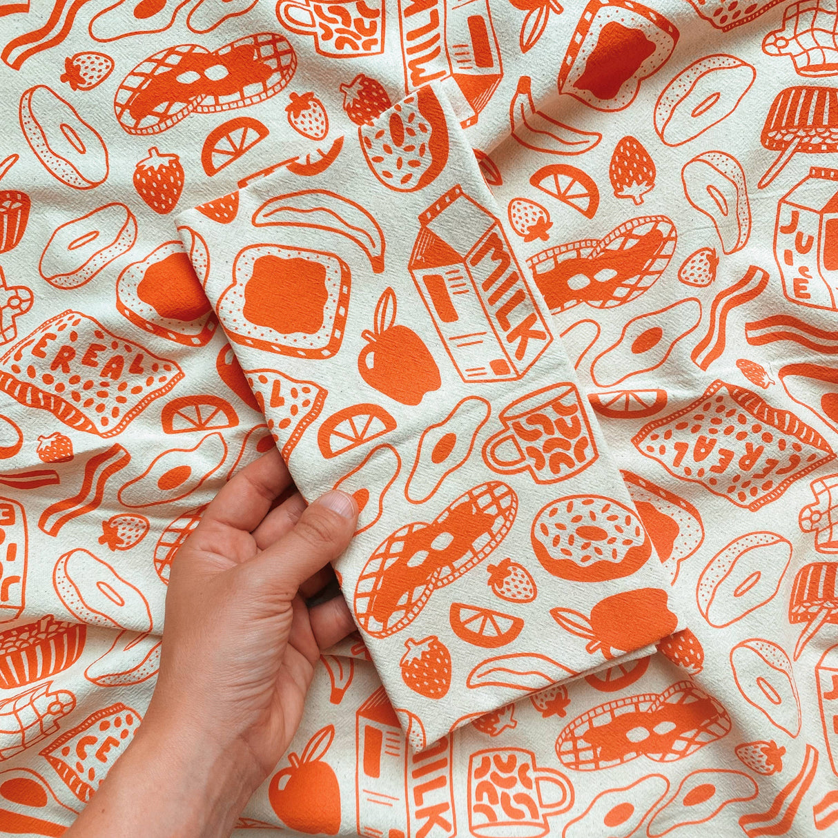 Breakfast Hand Towel