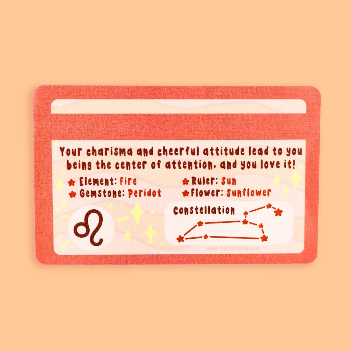 Leo Zodiac Fake ID Drivers License
