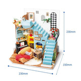 Rolife Joy's Peninsula Living Room DIY Mini House