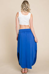 Comfy Side Slit Maxi Skirt