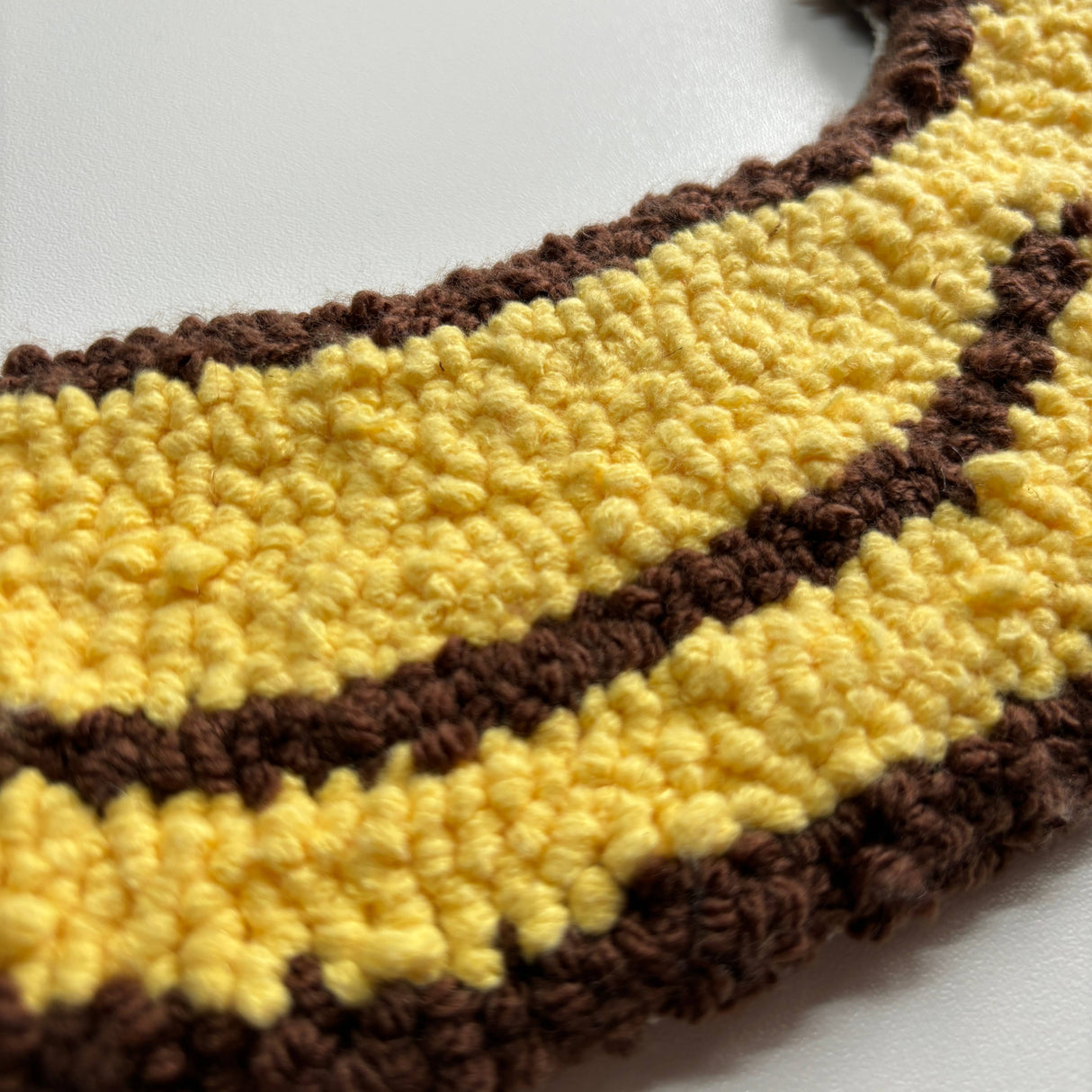 Banana Hand Tufted Mug Rug