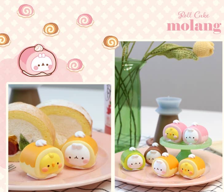 Molang Roll Cake Blind Box