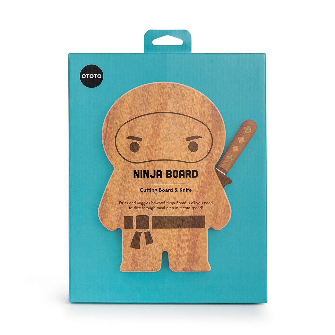 Ninja Cutting Board and Knife