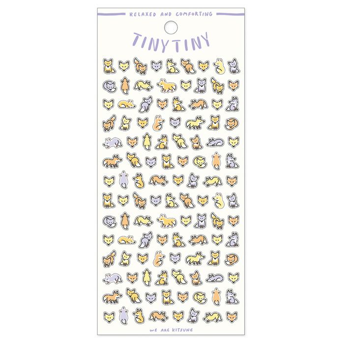 Tiny Tiny Animal Sticker Sheet by Mind Wave