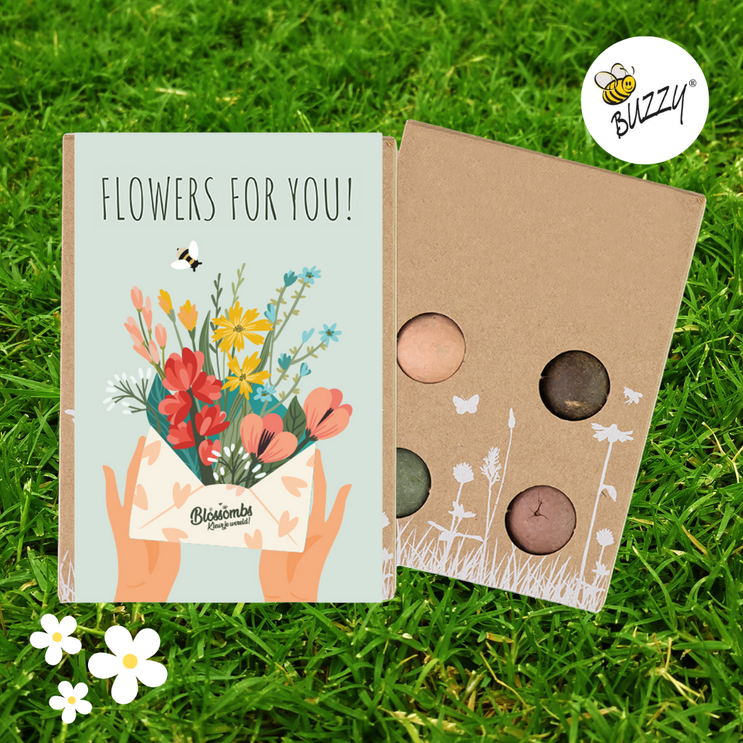 Flowers For You, 4 Seed Bomb Balls