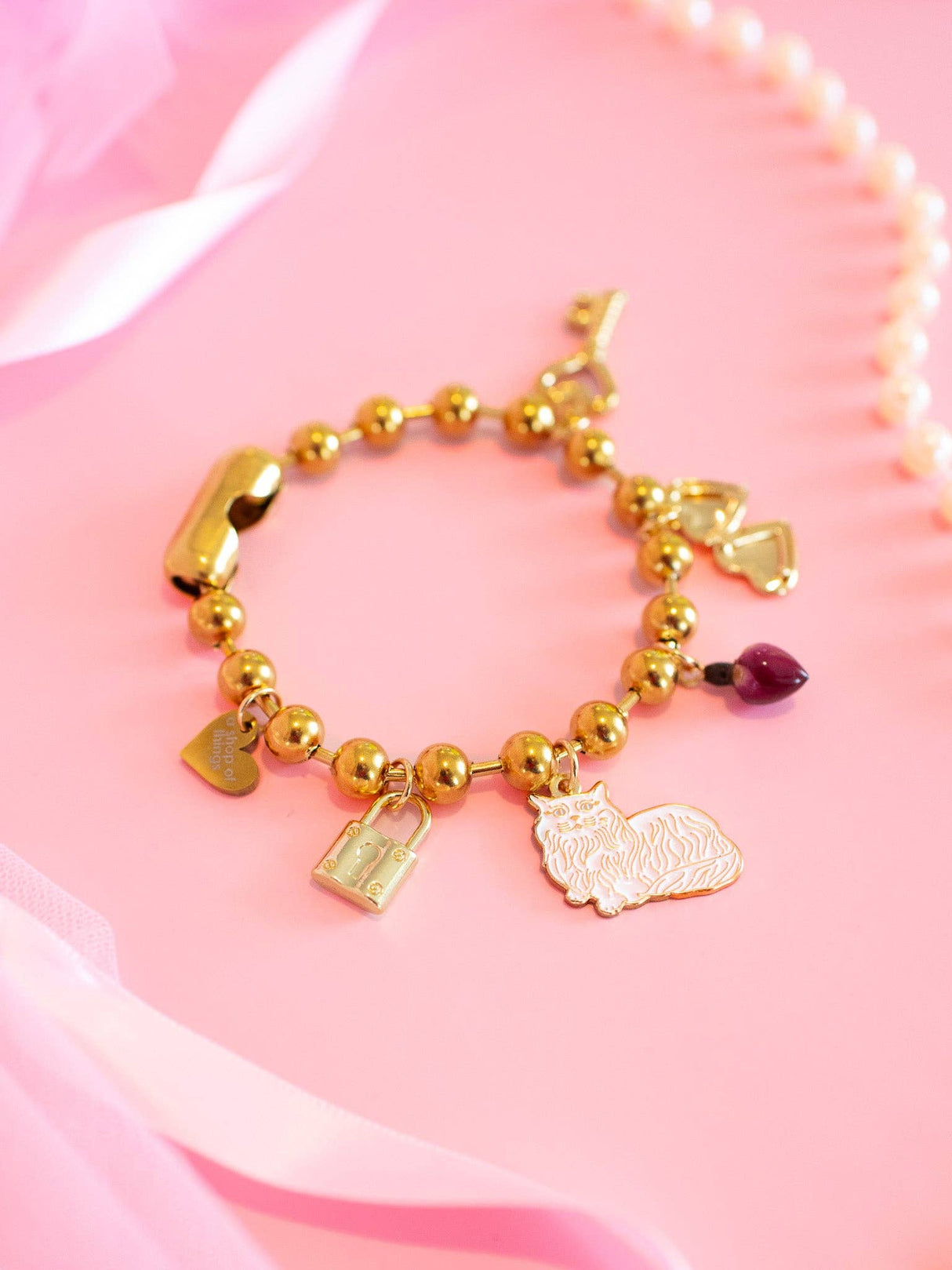 Coquette Charm Bracelet