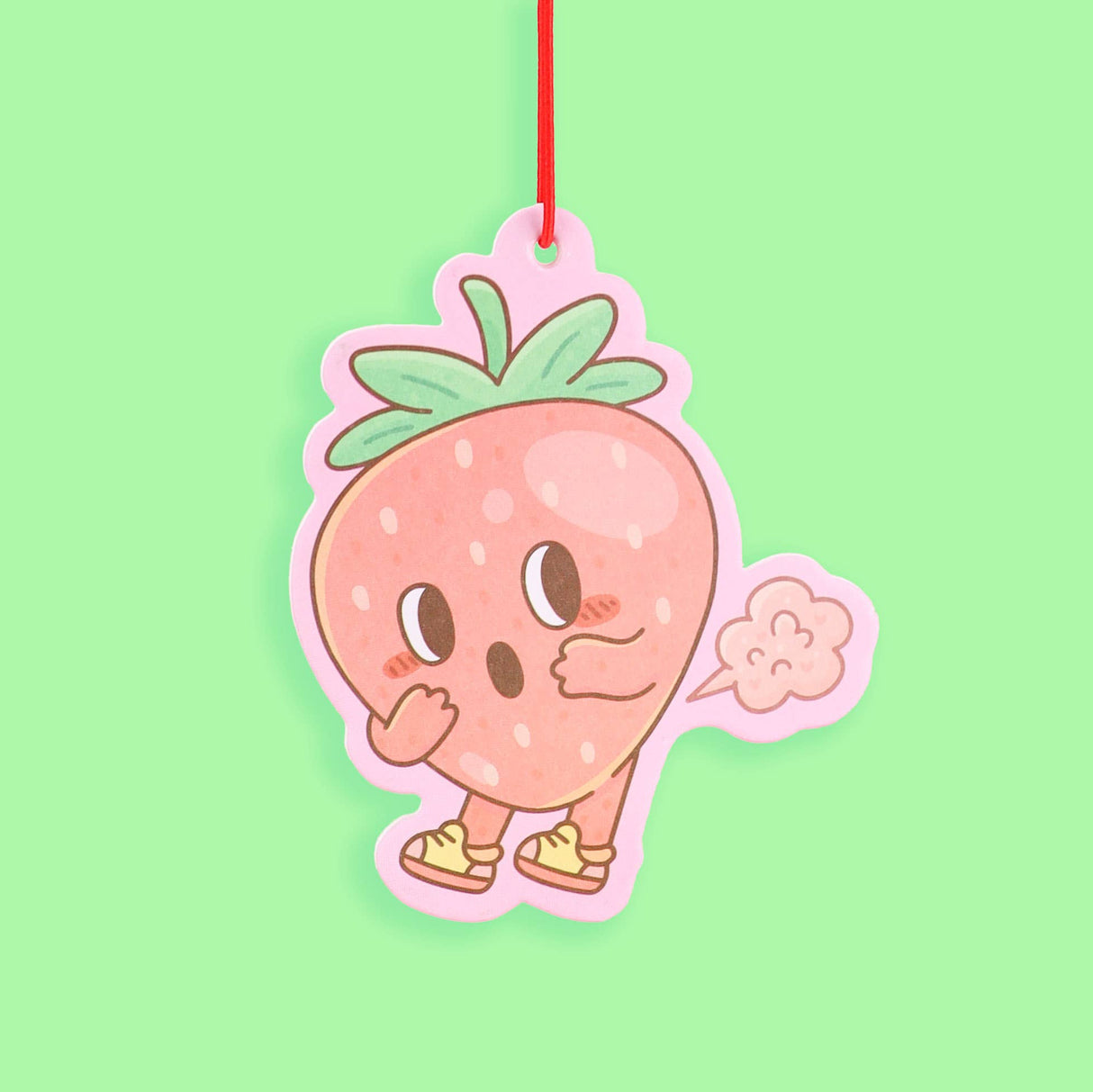 Strawberry Toot Fruit Scented Air Freshener