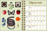 Antiquarian Sticker Book 2027 Monthly/Weekly Planner Calendar by Macmillan  Children's Books