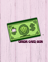 Dollar Bill Credit Card Skin