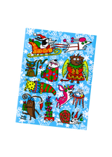 Holiday Sticker Sheet