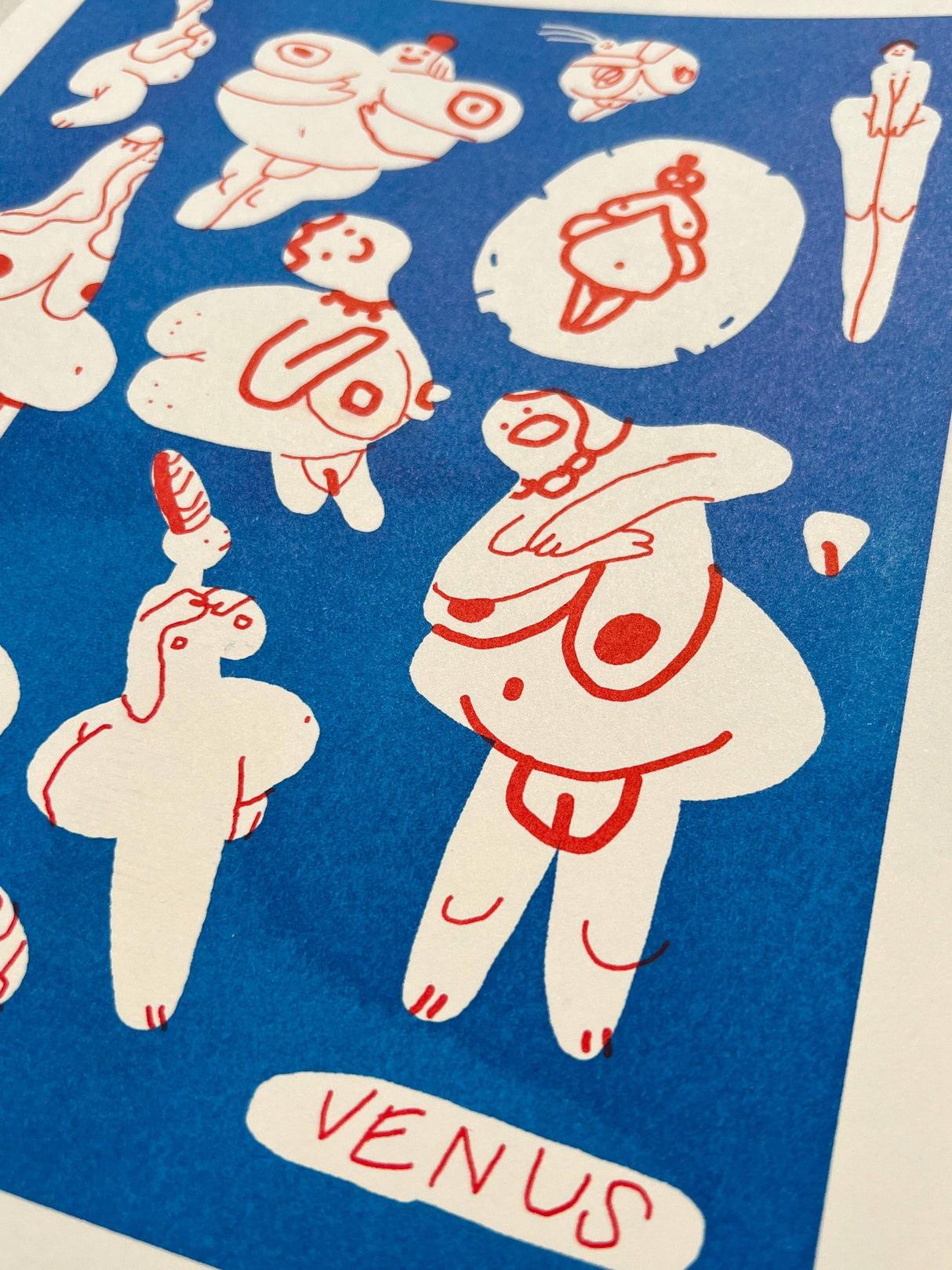 Venus Riso Art Print