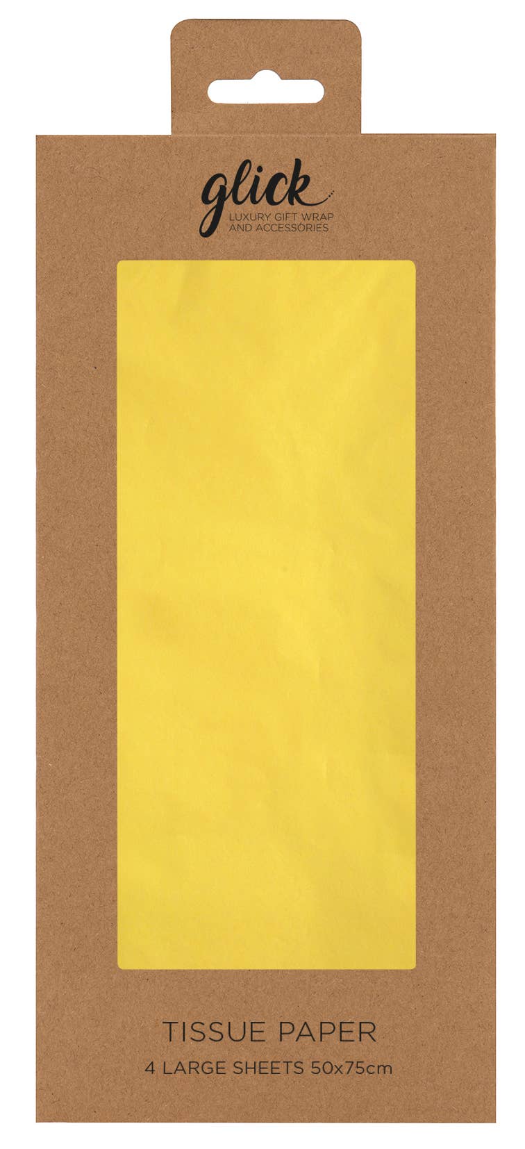 Plain Lemon Tissue Paper