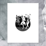 Midsummer Dance - 11x14" Print