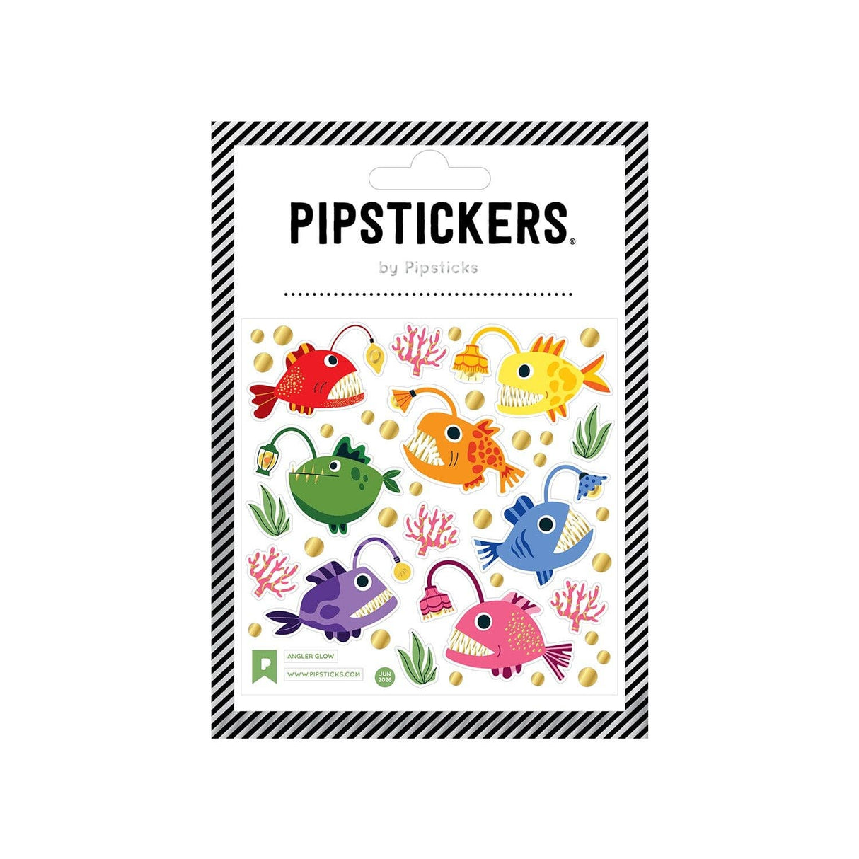 Angler Glow Sticker Sheet