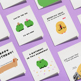 You're the Yee to My Haw Frogs Greeting Card