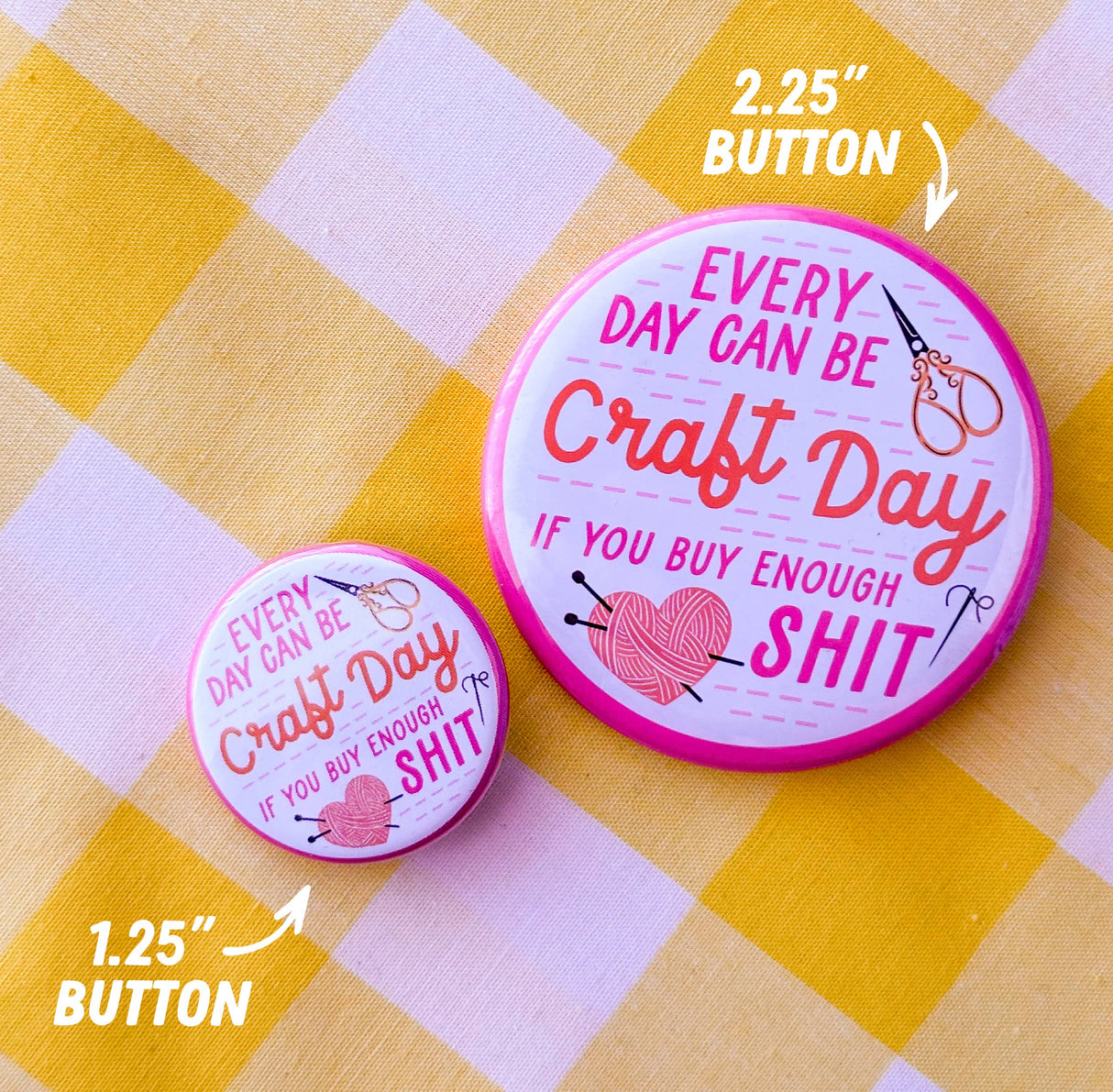 CHINGA TU MAGA (Button or Magnet!)