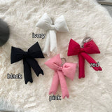 Puffy Bow Bag Charm or Keychain