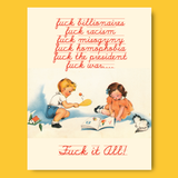 Kids Play Political Greeting Card