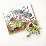 Awesome Toad Greeting Card