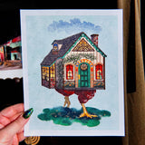 Baba Yaga Art Print