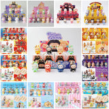 Christmas Flocked Vinyl Figure Collectible Toy Blind Box