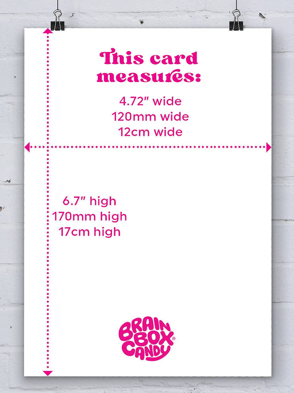 Bastards Can't See Greeting Card by David Shrigley