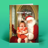 Silent Night Christmas Card