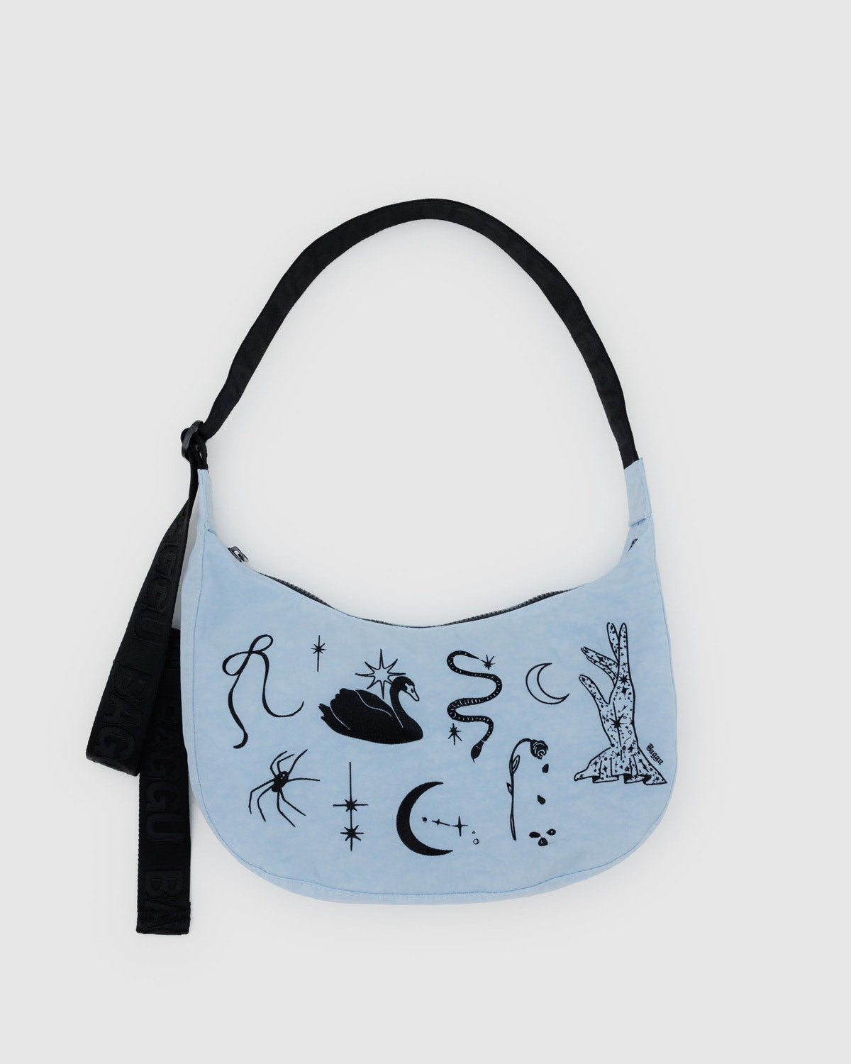 Medium Nylon Crescent Bag by BAGGU