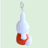 Orange Miffy Mini Backpack Keychain
