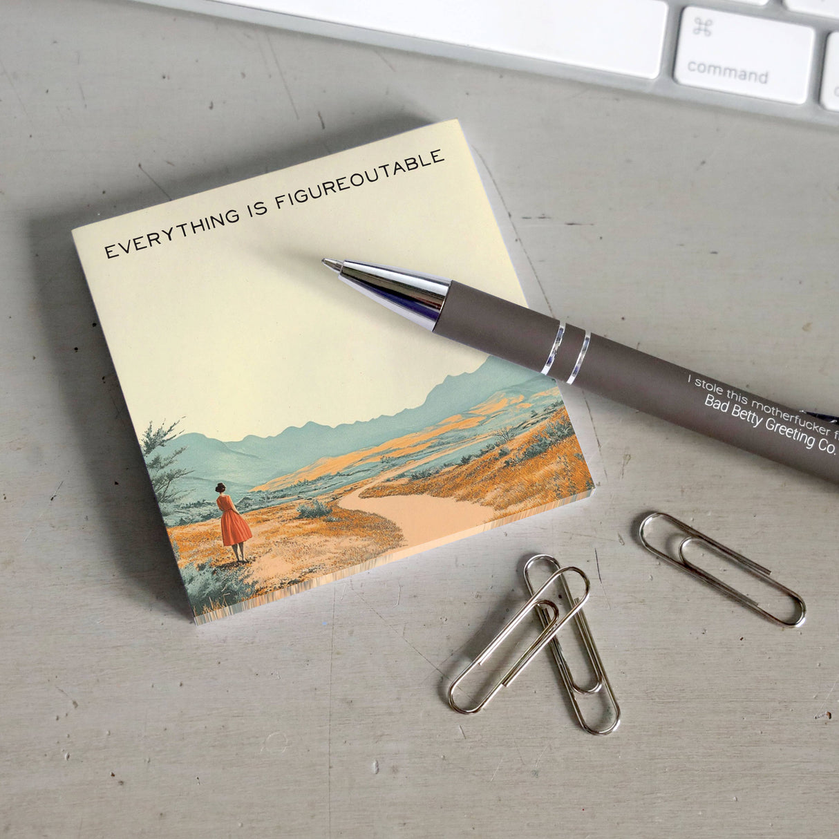 Everything is Figureoutable Note Pad