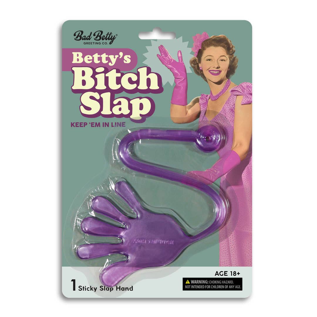 Betty's Bitch Slap Hand Toy