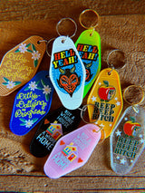 Dilly-Dallying in Progress Keychain
