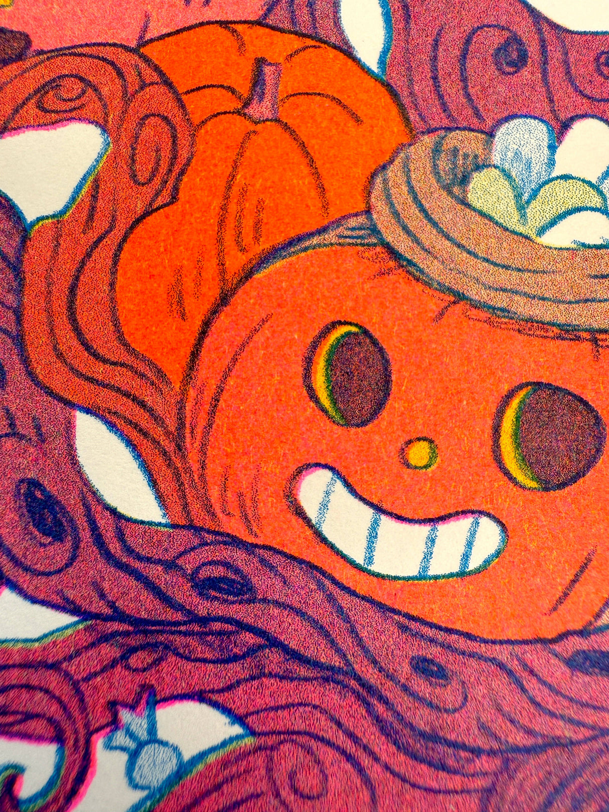 Ain’t That Just The Way Large version ~ an Over The Garden Wall tribute Riso Print