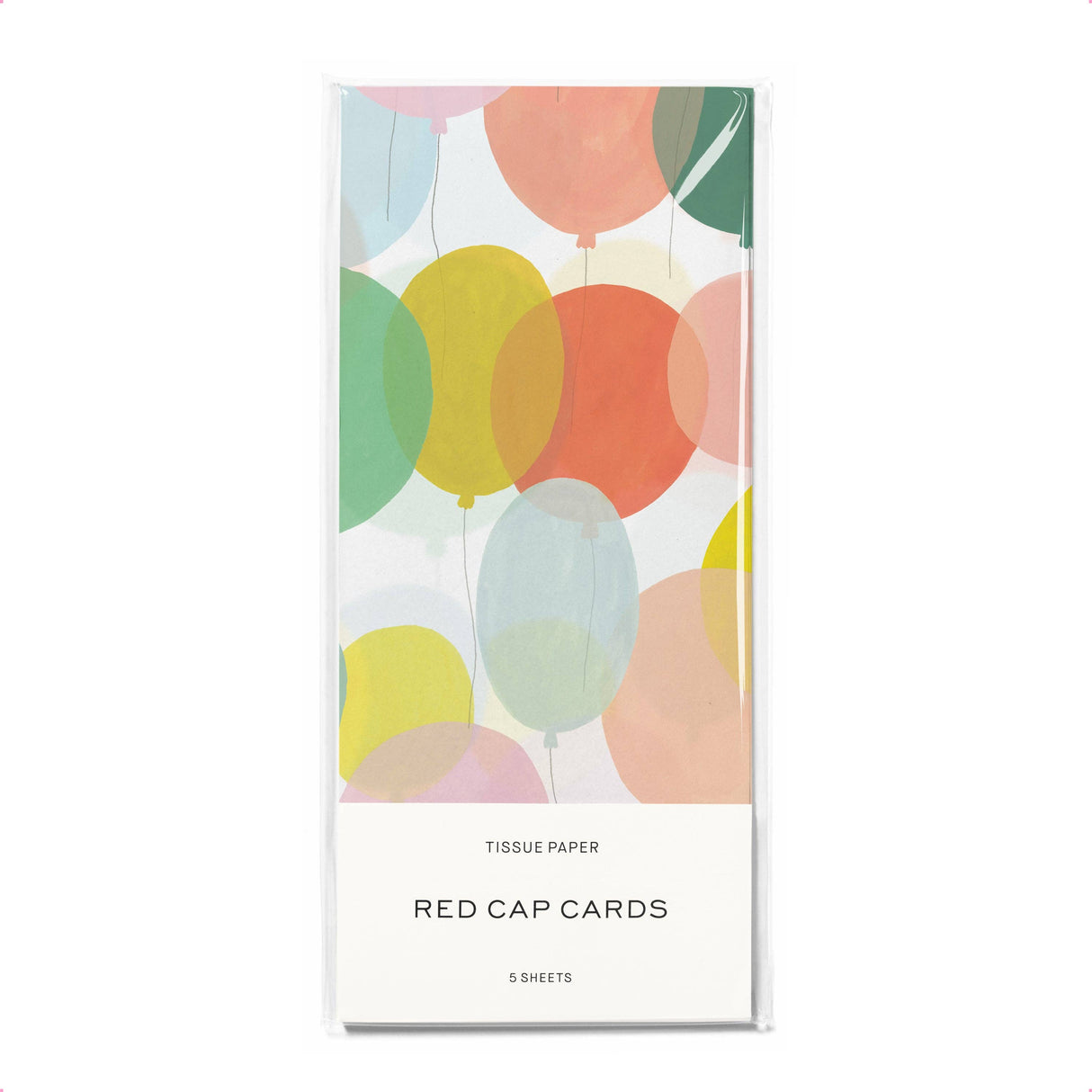 Birthday Balloons Tissue Paper
