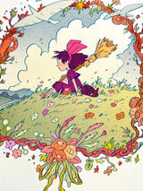 Kiki's Delivery Service Small Riso Print