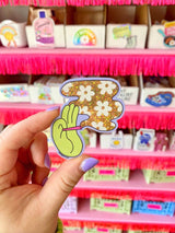 Flower Power Sticker