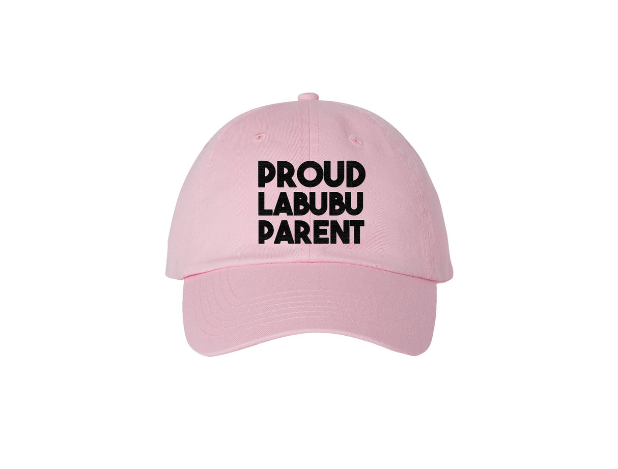 Proud Labubu Parent Embroidered Dad Hat