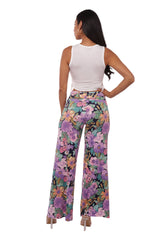 Womens High Waist Wide Leg Palazzo Pants