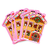 Gingerbread Haunted House Cute Christmas Vinyl Sticker