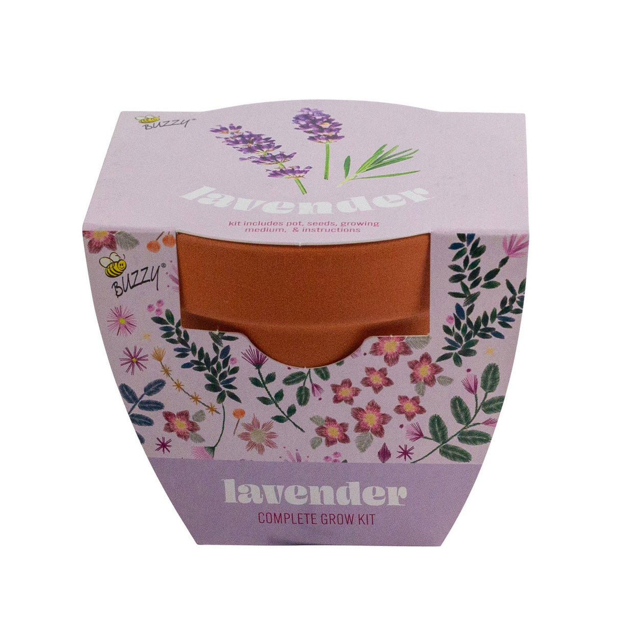 Lavender Terra Cotta Grow Kit