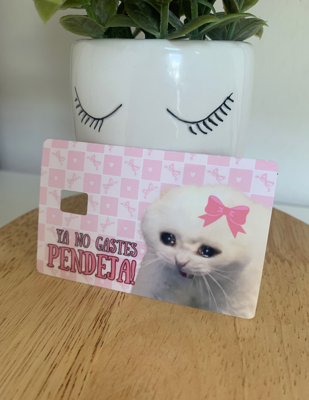 Ya No Gastes Credit Card Sticker