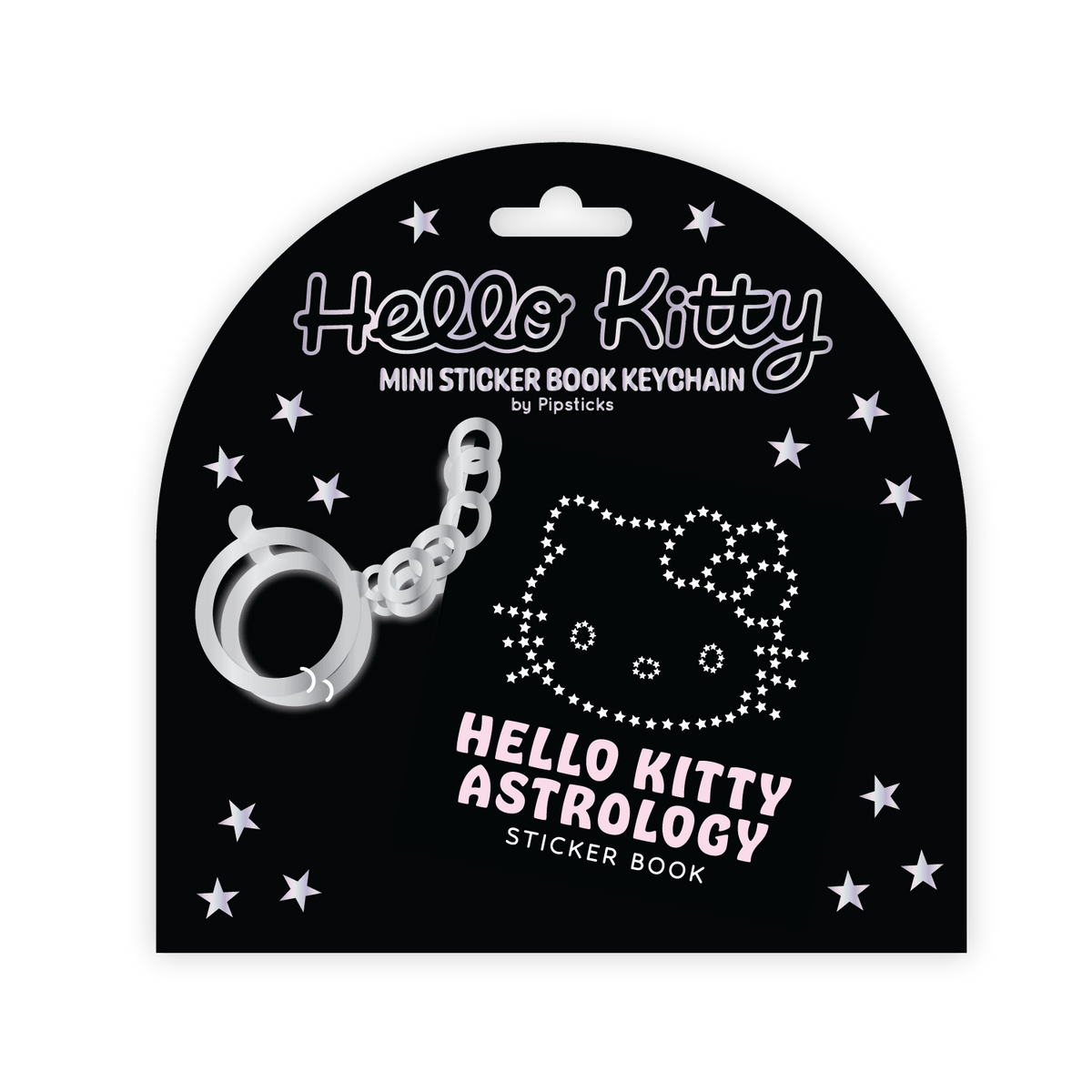 Hello Kitty Astrology Sticker Book Keychain