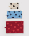 Flat Pouch Set by Baggu