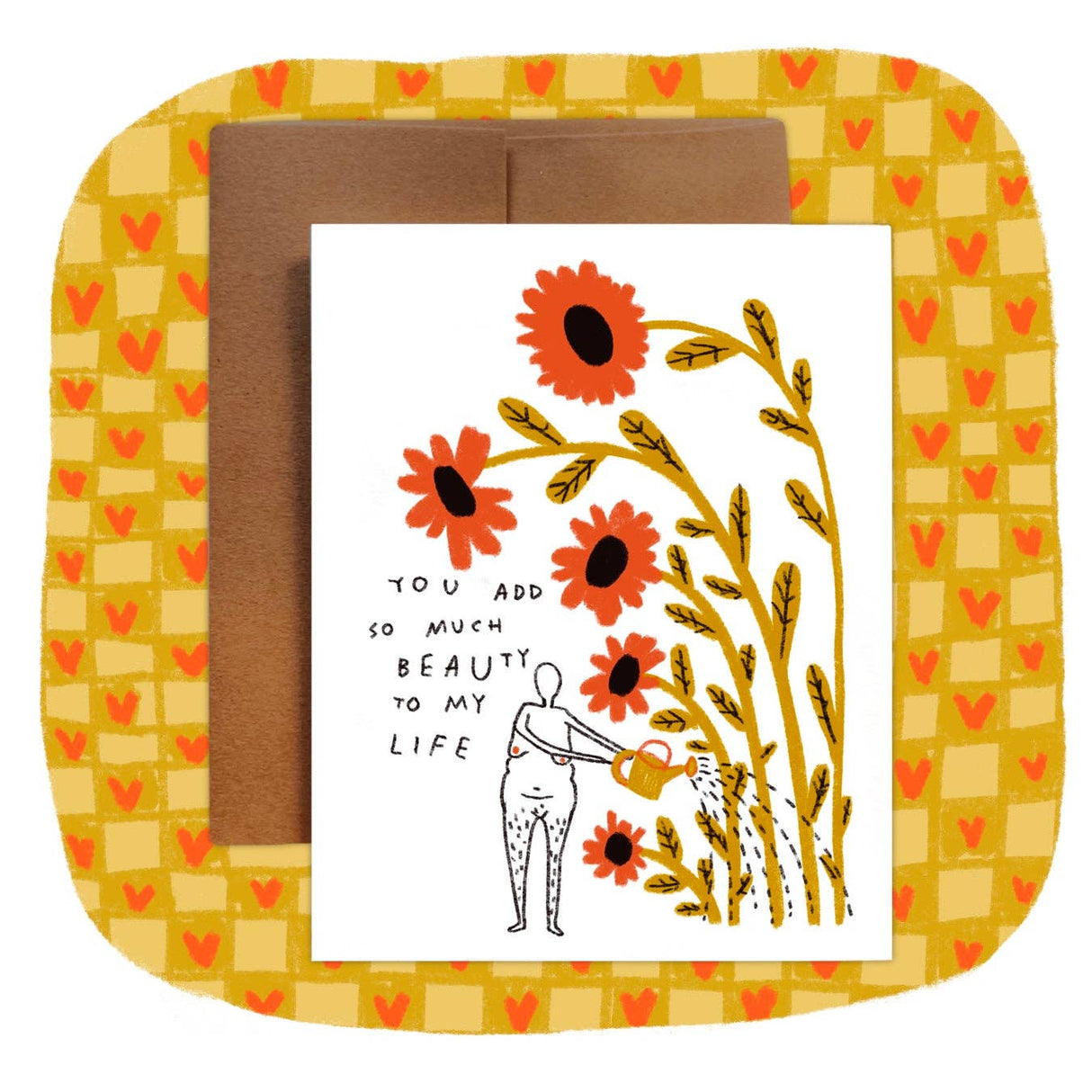 You Add So Much Beauty to My Life Birthday Card
