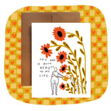 You Add So Much Beauty to My Life Birthday Card