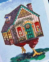 Baba Yaga Art Print