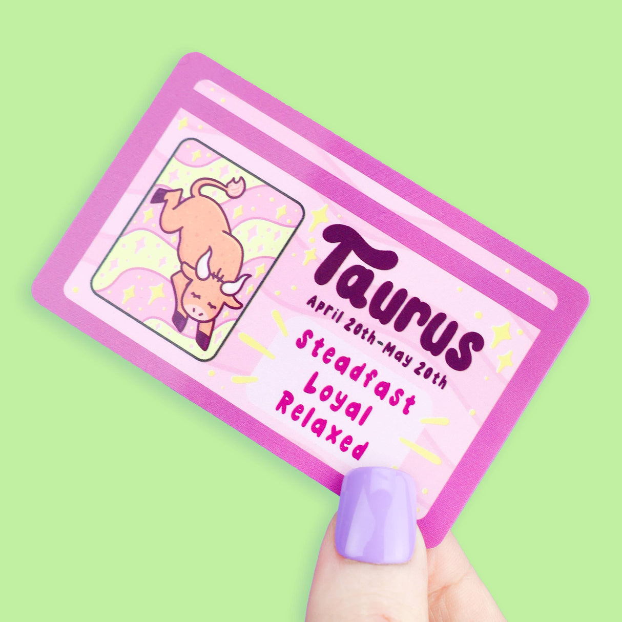 Taurus Zodiac Fake ID Drivers License