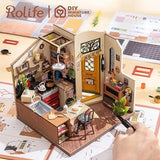 Miniature House Kit Cozy Kitchen DIY