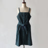 Velvet Button Dress